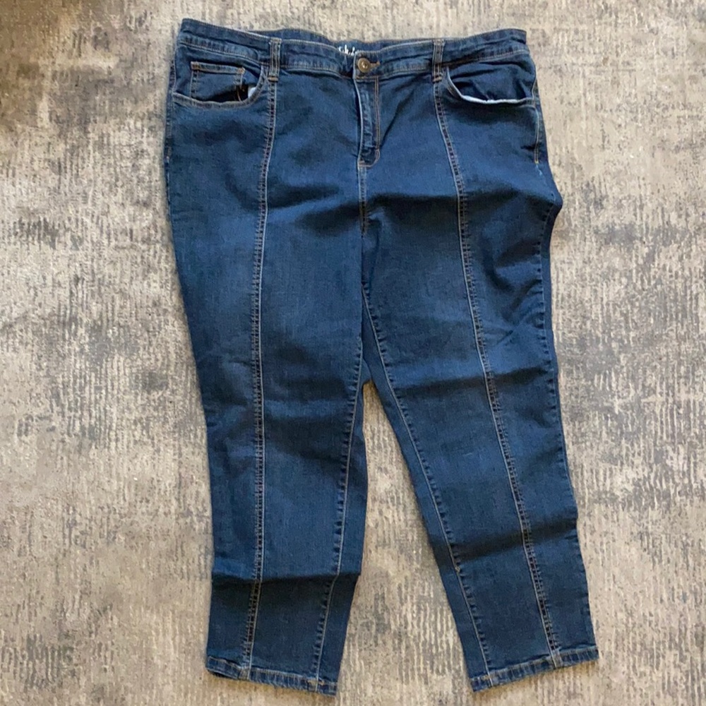 Size 18 Style & Co Denim Capris